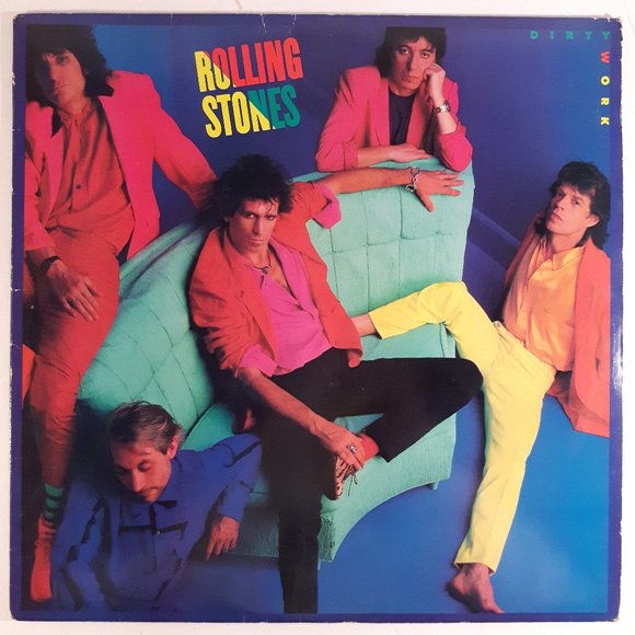Other - The Rolling Stones - Dirty Work - Vinyl LP Record